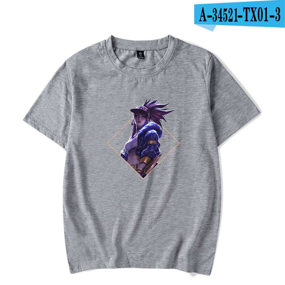 K/DA The Baddest Summer T-shirts Collection - League of Legends Fan Store