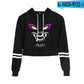 K/DA The Baddest Pullovers Navel Crop Hoodies Collection - League of Legends Fan Store