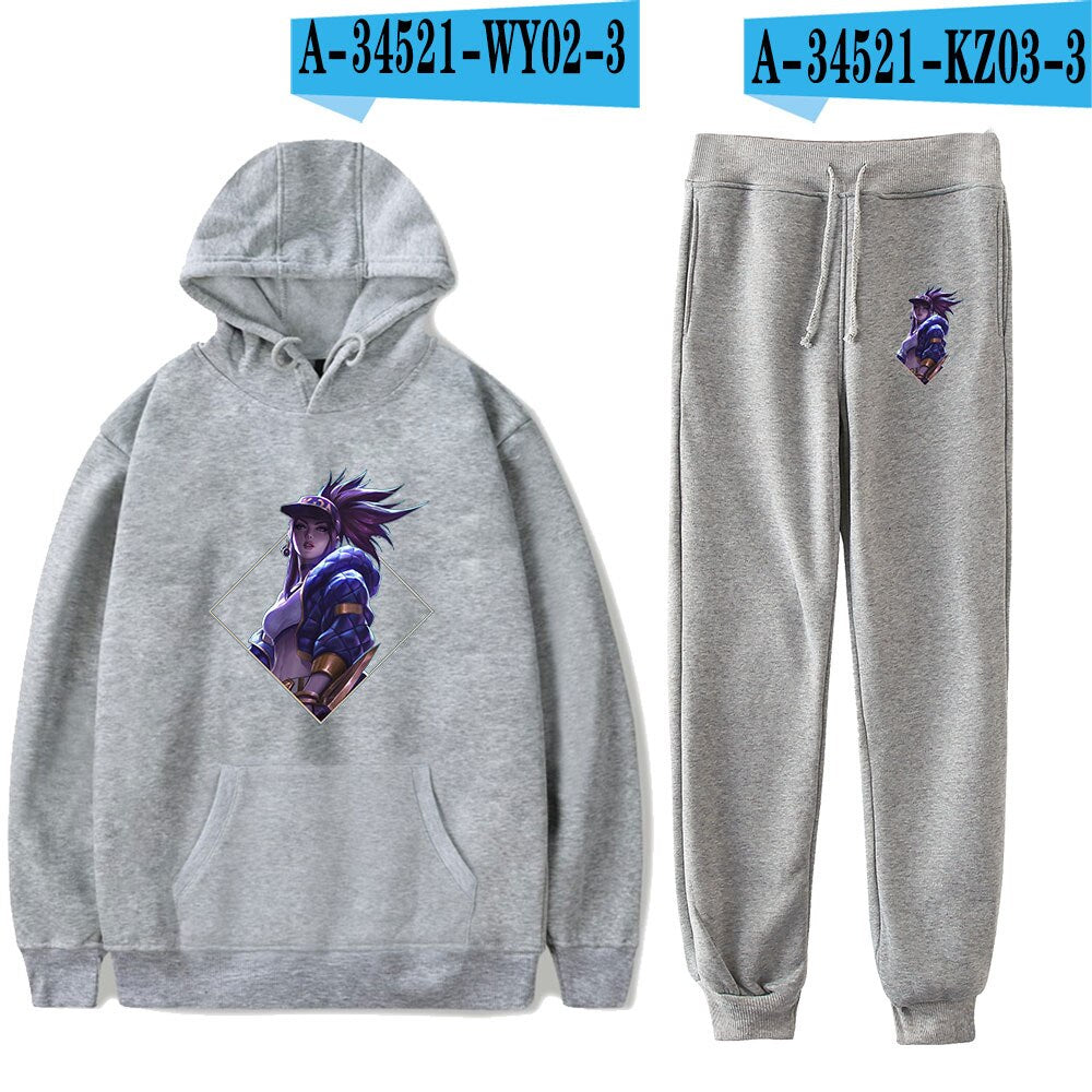 K/DA The Baddest  Jogger - Sweatshirt Sets Collection - League of Legends Fan Store