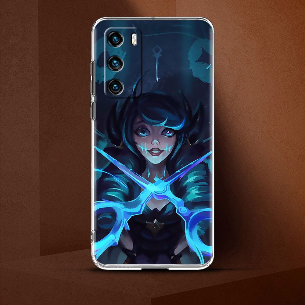 Collection 2 League Of Legends Lol Cool Transparent Clear Phone Case for Huawei P30 Pro P40 Lite P Smart Z P20 P50 phone Bag Cover Shell - League of Legends Fan Store