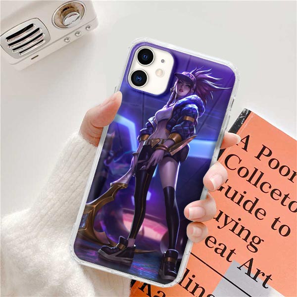 Collection  1League Legends LOL Kda Case For Apple iPhone 12 11 Pro Max XS X XR 7 8 6 6S Plus 5 5S SE 2020 Clear Soft Phone Coque Shell - League of Legends Fan Store