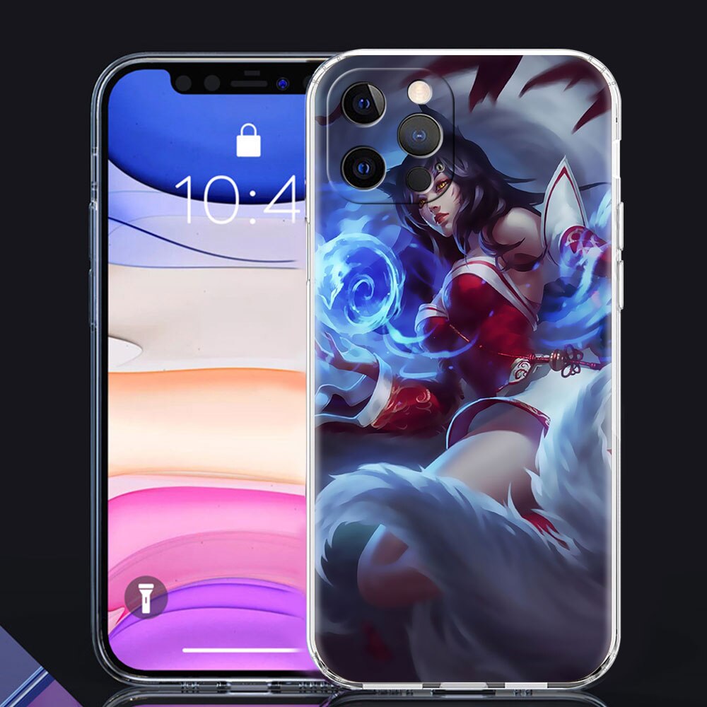 Collection 1 Transparent Clear Phone Case for Apple iPhone 13 Mini 13 Pro Max 11 12 7 Plus XR 6 6S 8 SE Soft Cover Game League Of Legends Lol - League of Legends Fan Store