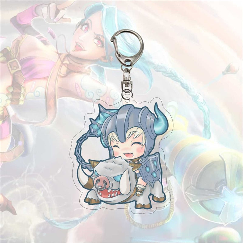 League of Legends Acrylic Keychain Champion Series 6 - League of Legends Fan Store