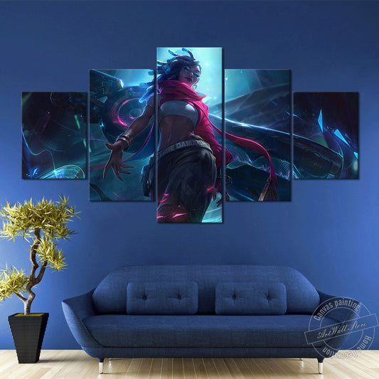 Senna Poster - Canvas Painting - League of Legends Fan Store