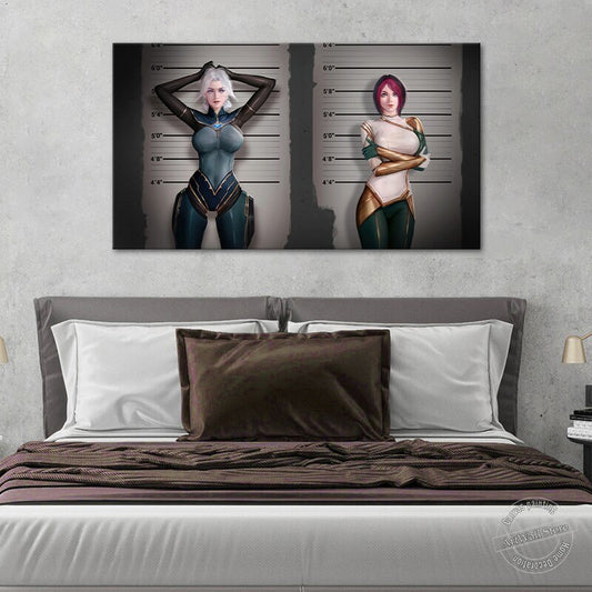 Camille - Ferros Fiora Poster - Canvas Painting - League of Legends Fan Store