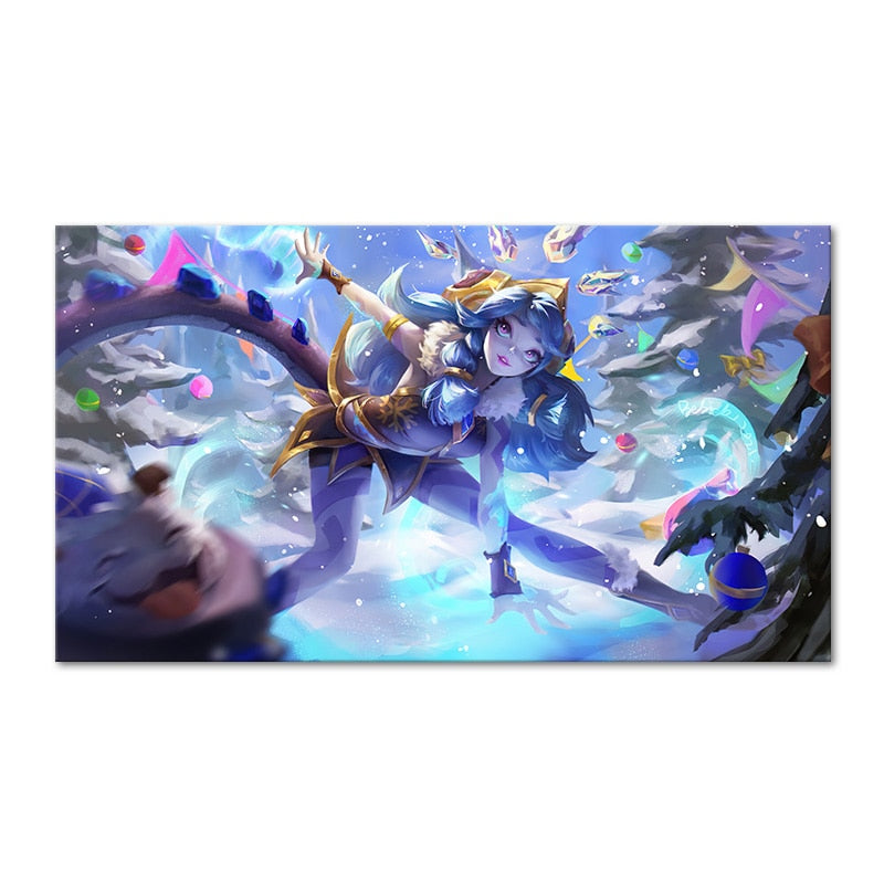 Neeko "The Curious Chameleon" Poster - Canvas Painting - League of Legends Fan Store