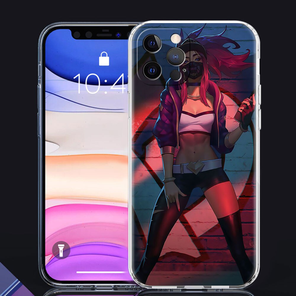 Collection 1 Transparent Clear Phone Case for Apple iPhone 13 Mini 13 Pro Max 11 12 7 Plus XR 6 6S 8 SE Soft Cover Game League Of Legends Lol - League of Legends Fan Store