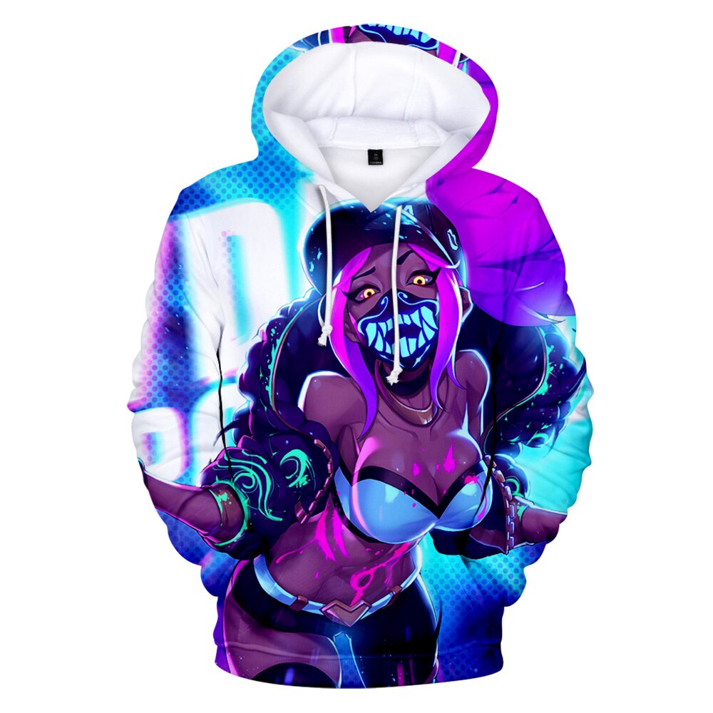 K/DA The Baddest  Hoodies Collection - League of Legends Fan Store