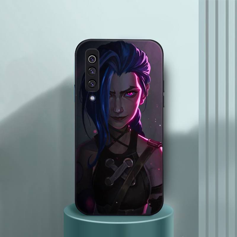 Collection 1 Arcane jinx Phone Case For Samsung a10 a12 a50 a51 a52 a21 a31 a32 a71 s10 s20 s21  Plus Fe Ultra - League of Legends Fan Store