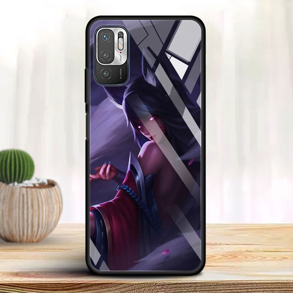 Collection 2 League Of Legends Lol Cool Tempered Glass Moblie Phone Case for Xiaomi Redmi Note 9S 8 Pro 9 10 7 8 8T 9T K20 K40 Pro Shell - League of Legends Fan Store