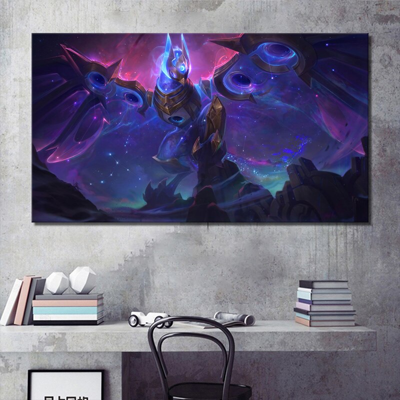 "Dark Star"  Anivia Varus Lissandra Illaoi Nami Skarner Vladimir Poster - Canvas Painting - League of Legends Fan Store