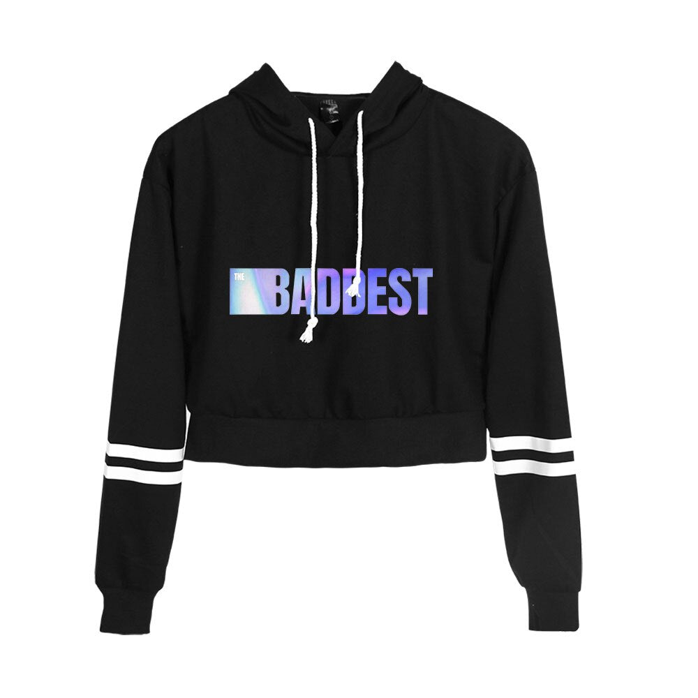 K/DA The Baddest Pullovers Navel Crop Hoodies Collection - League of Legends Fan Store