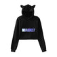 K/DA The Baddest Cat Ear Crop Hoodies Collection - League of Legends Fan Store