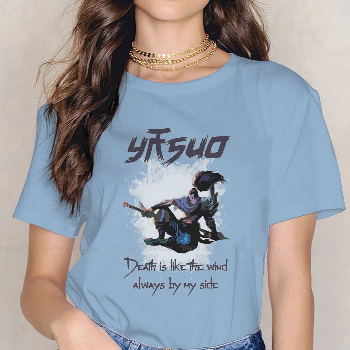 Yasuo TShirt  Pure Cotton - League of Legends Fan Store