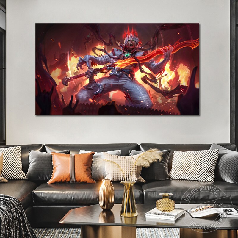 Viego Poster - Canvas Painting - League of Legends Fan Store