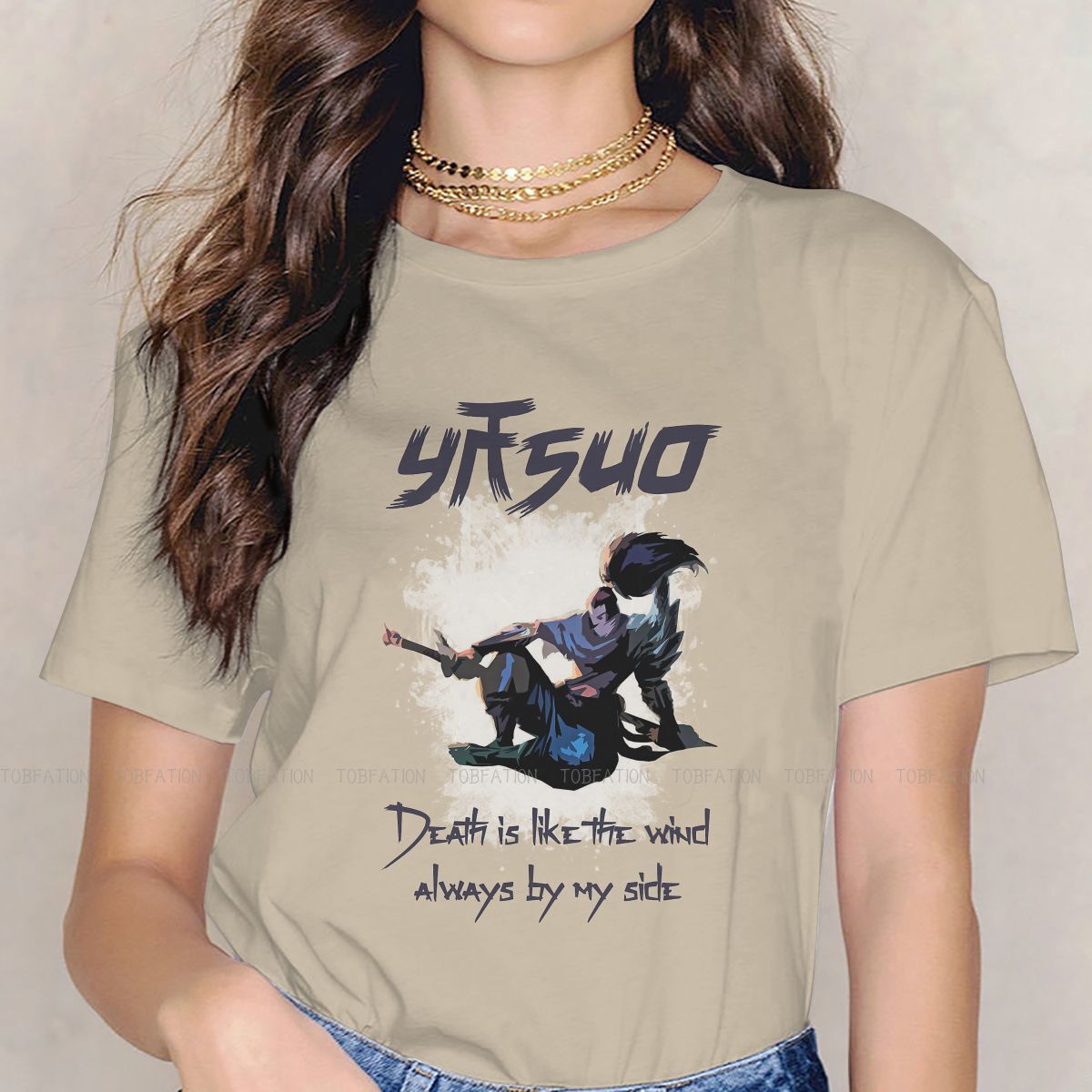 Yasuo TShirt  Pure Cotton - League of Legends Fan Store