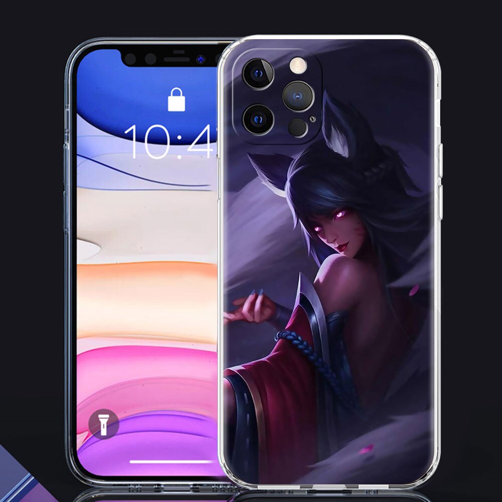 Collection 2 Transparent Clear Phone Case for Apple iPhone 13 Mini 13 Pro Max 11 12 7 Plus XR 6 6S 8 SE Soft Cover Game League Of Legends Lol - League of Legends Fan Store