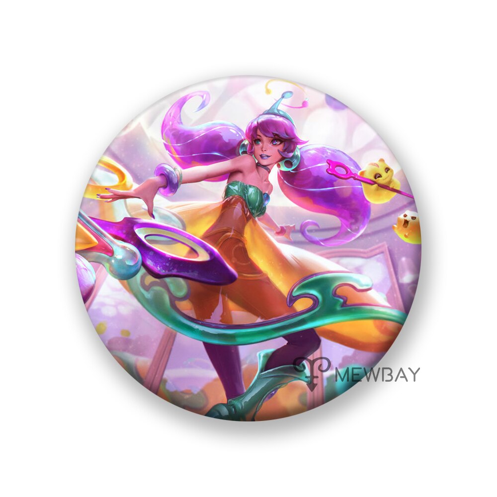 League of Legends  Gwen Badge - League of Legends Fan Store