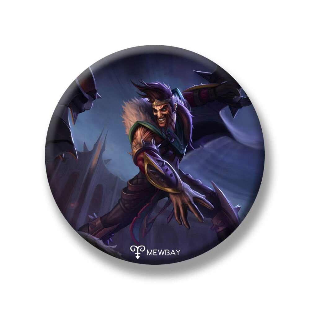 League of Legends Champions Badge - Brooch Collection - League of Legends Fan Store