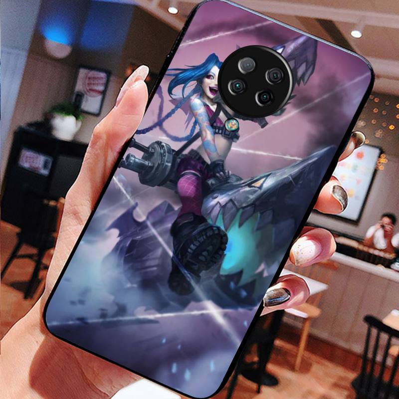 Collection 2 Arcane jinx Phone Case For Xiaomi Mi Redmi Note 7 8 9 10 11 pro t s A 10 Lite pro - League of Legends Fan Store