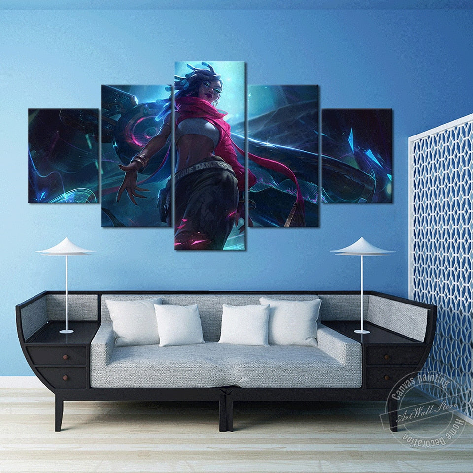 Senna Poster - Canvas Painting - League of Legends Fan Store