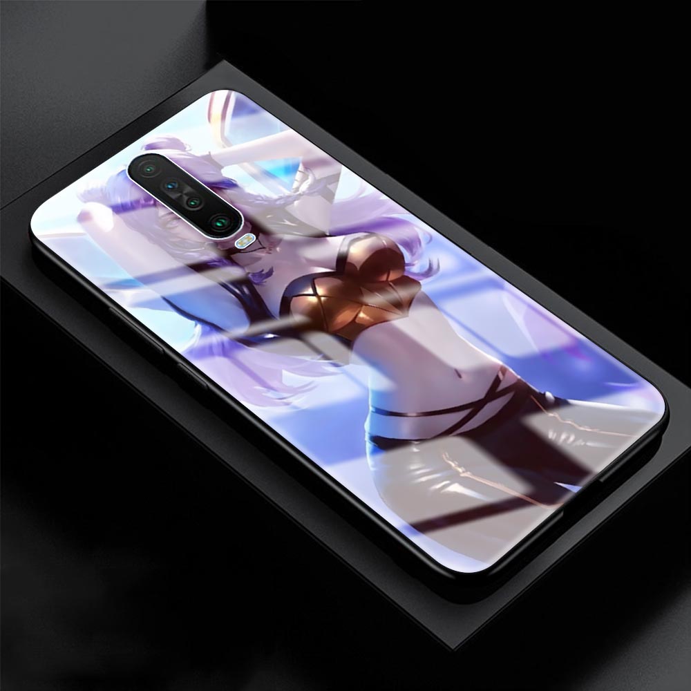 Collection 2 Glass Case For Xiaomi Redmi Note 9S 8T 9 8 Pro 7 8A Mi X3 NFC 10 Lite 9T CC9 Capa Phone Back Cover Shell League Legends LOL Kda - League of Legends Fan Store