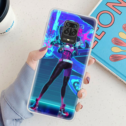 League Legends LOL Kda Case For Xiaomi Redmi Note 9 8 Pro 9S 8T 7 9T Soft Bumper Cover 9A 9C 8A 7A Funda K20 k30 6 6A TPU Coque - League of Legends Fan Store