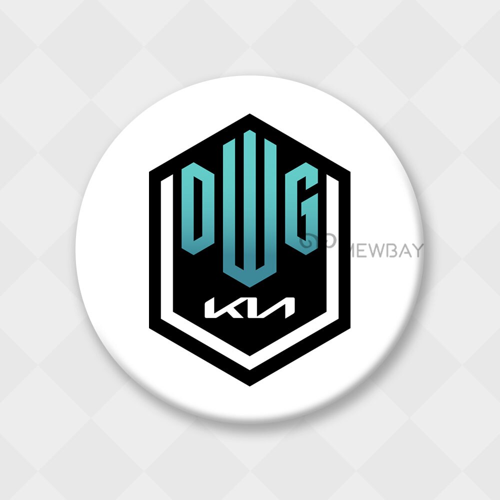 League of Legends Team Logo Badge  Worlds 2021 Lolesports RNG DK FPX PSG C9 LNG DWG EDG HLE FNC T1 - League of Legends Fan Store