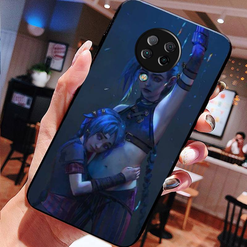 Collection 1 Arcane jinx Phone Case For Xiaomi Mi Redmi Note 7 8 9 10 11 pro t s A 10 Lite pro - League of Legends Fan Store