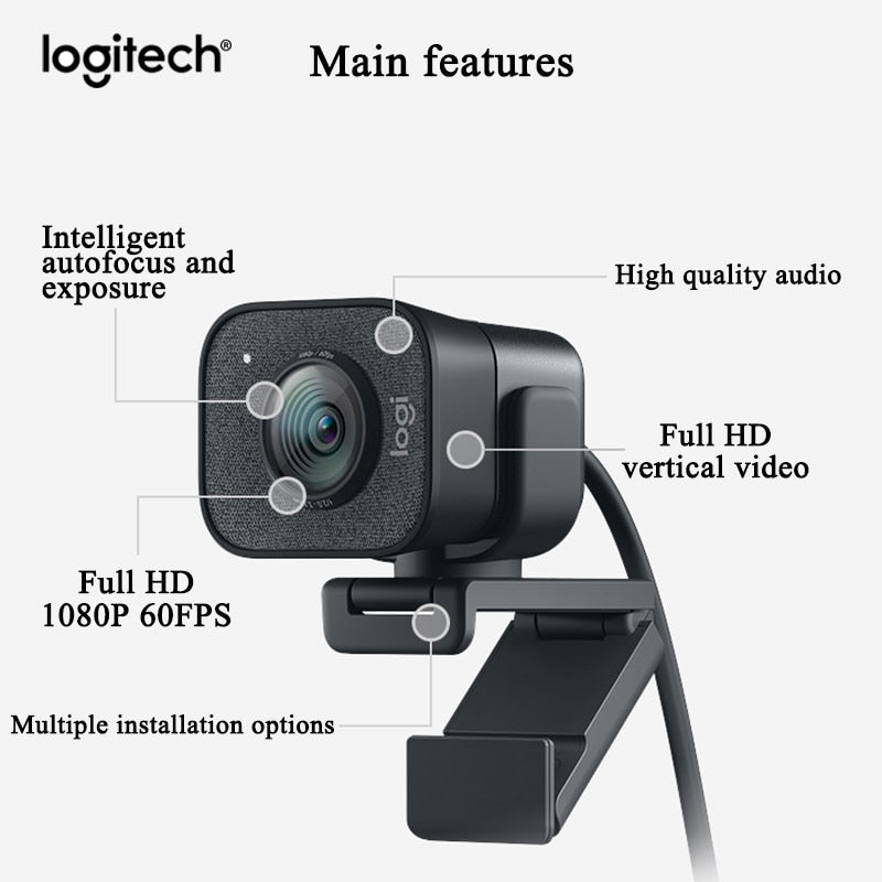 Logitech  Streaming Webcam Full 1080p HD - League of Legends Fan Store