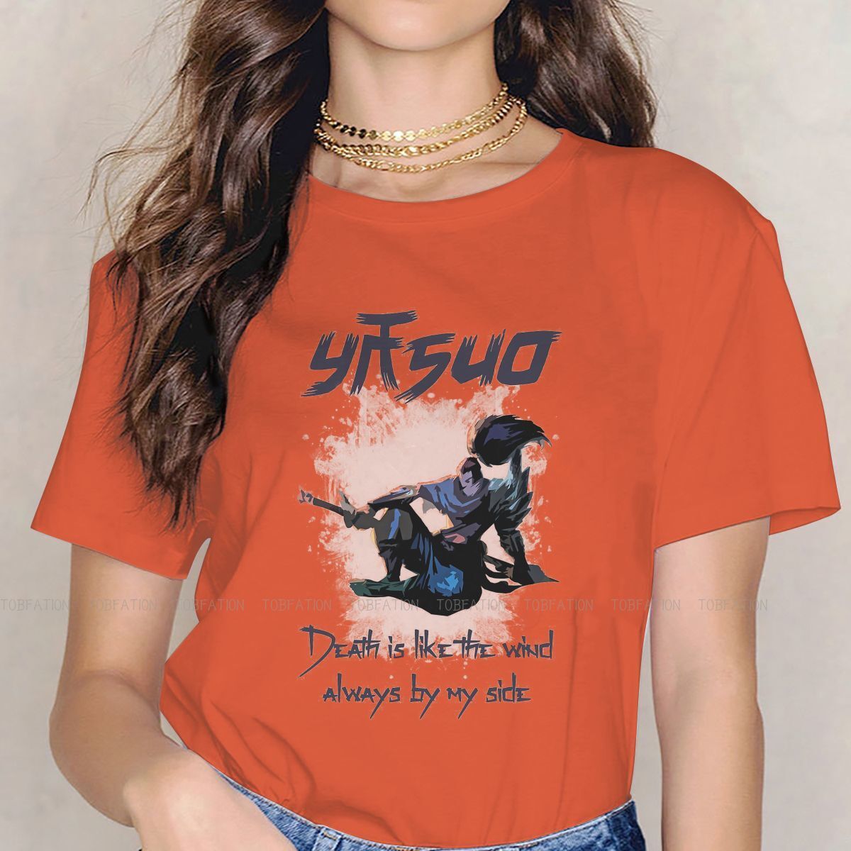 Yasuo TShirt  Pure Cotton - League of Legends Fan Store