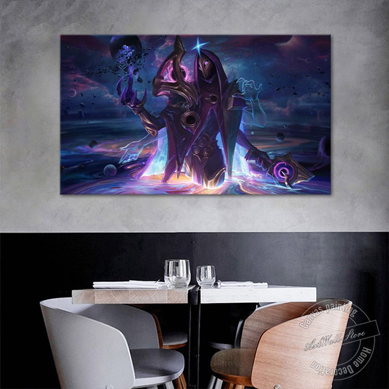 Khada Jhin "The Virtuoso" Poster - Canvas Painting - League of Legends Fan Store