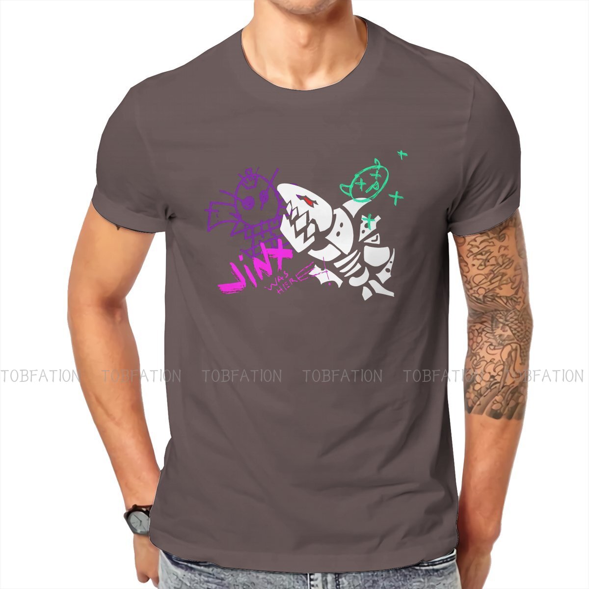 Arcane Jinx Was Here T Shirt - League of Legends Fan Store