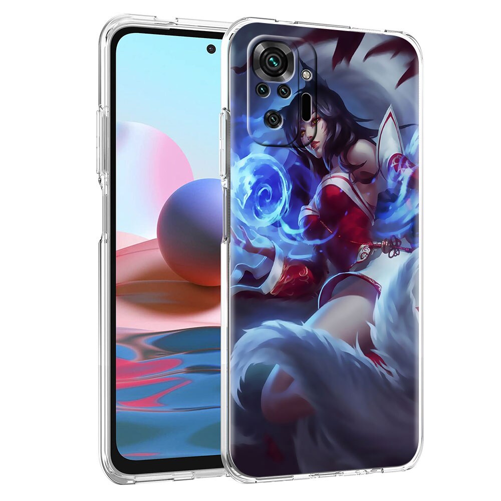 Collection 1 Transparent Soft Phone Case for Xiaomi Redmi Note 10 5G 10 Pro 9s 4G 9 7 8 8T 9T 10S Mobile Phone Bag Game League Of Legends Lol - League of Legends Fan Store