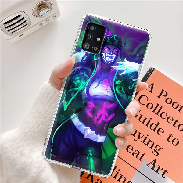 Collection 2 League Legends LOL Kda Case For Samsung Galaxy A51 A71 A41 A42 5G A31 A21 A01 M51 M21 M11 Clear Soft Phone Coque Shell - League of Legends Fan Store