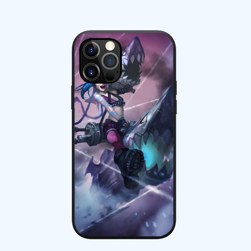 Collection 2 Arcane jinx Phone Case for iPhone 13 12 11 mini pro XS MAX XR 8 7 6 6S Plus X 5S SE 2020 - League of Legends Fan Store