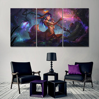 Lillia Poster - Canvas Painting - League of Legends Fan Store