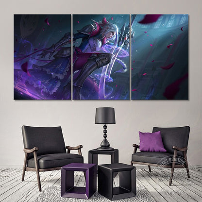 Diana "Battle Queen", "Scorn of The Moon" Poster - Canvas Painting - League of Legends Fan Store