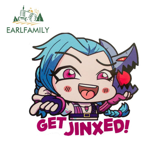 Jinx Chibi Stickers 2 - League of Legends Fan Store