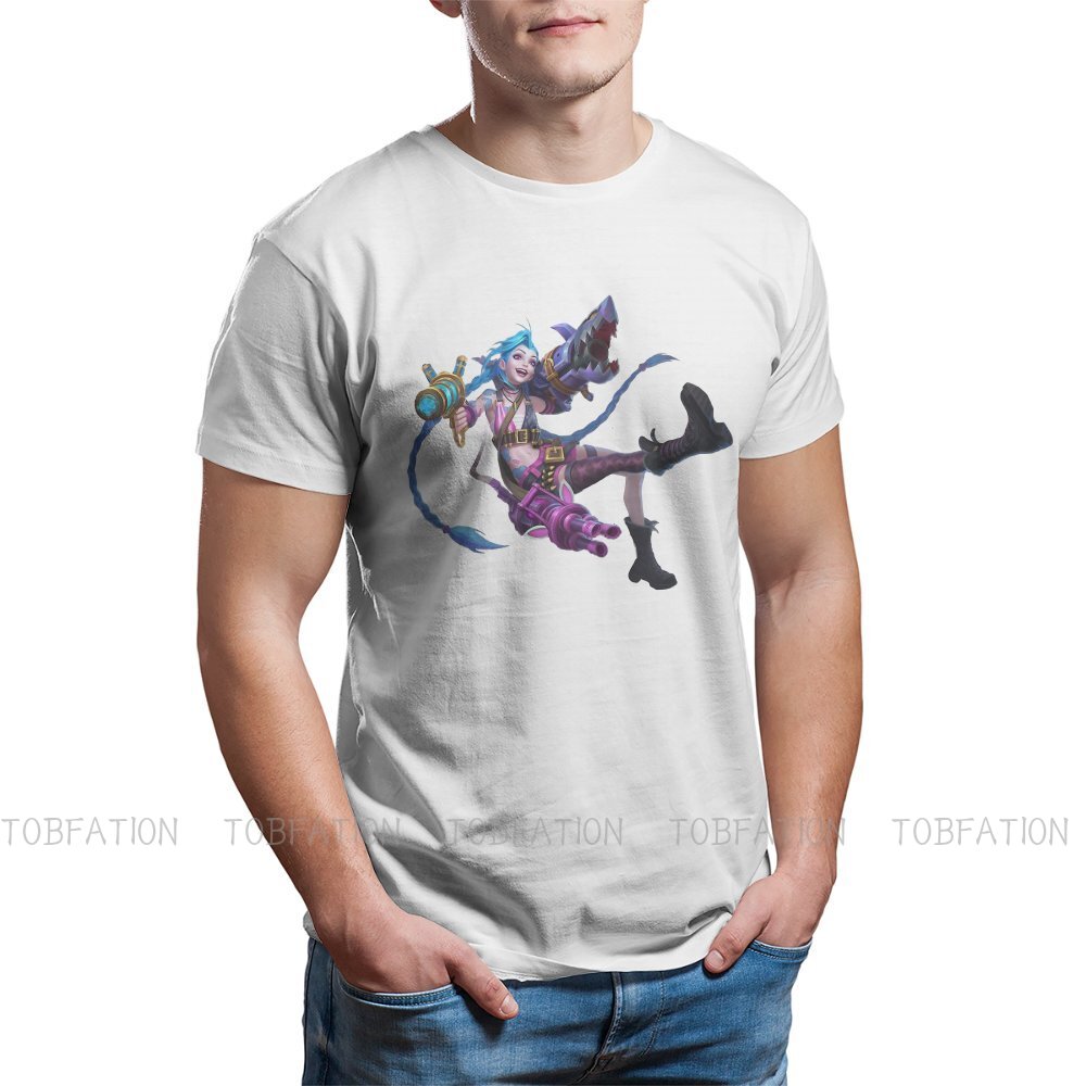 Jinx Arcane Carry T Shirt - League of Legends Fan Store