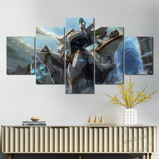 Hecarim "The Shadow of War" Poster - Canvas Painting - League of Legends Fan Store