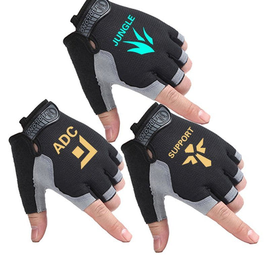 League of Legends TOP/MID/JUE/SUP/ADC Outdoor antiskid gloves Multifunctional high-quality gloves  for cycling and games - League of Legends Fan Store