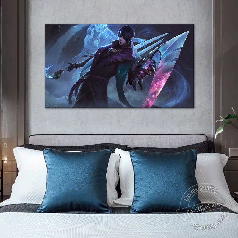 Aphelios Poster - Canvas Painting 2 - League of Legends Fan Store