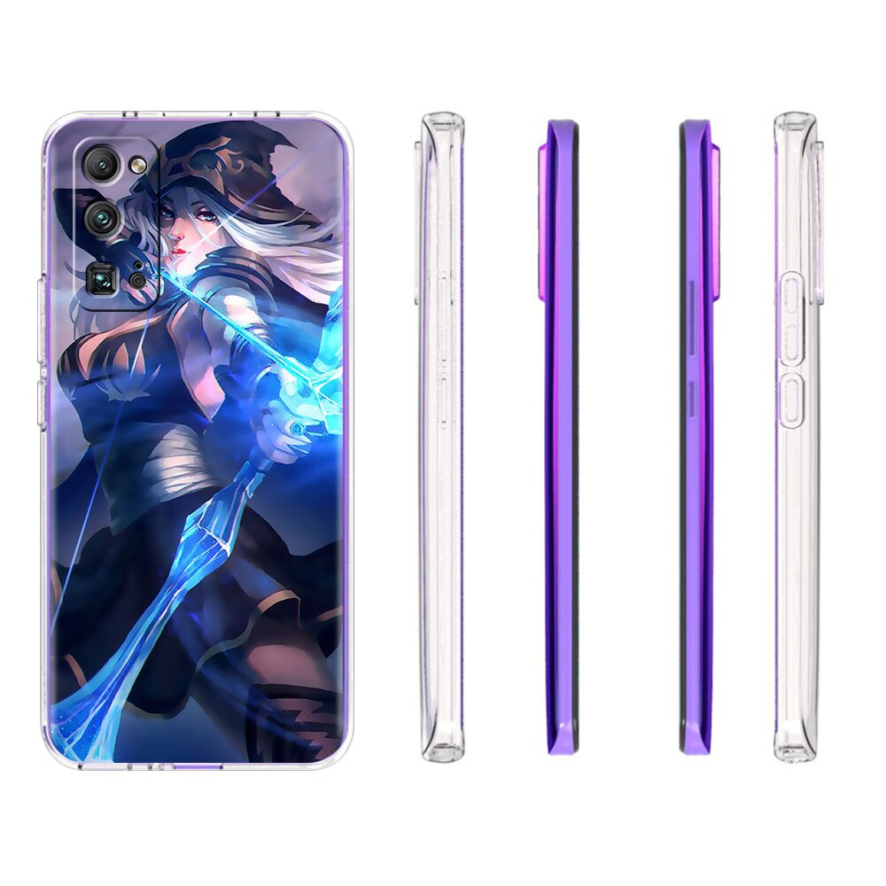 League Of Legends Lol Cool Transparent Clear Phone Case for Honor Play 9A 8X 30 9X Lite 20 9X Pro Protector Phone Bag Cover - League of Legends Fan Store