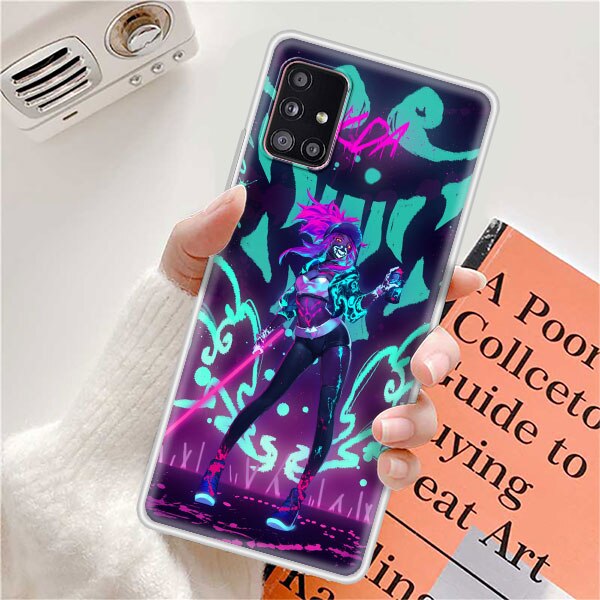 League Legends LOL Kda Soft Phone Case For Samsung Galaxy A51 A71 A21s A31 M30s A41 A32 5G A11 A12 A91 Matte Funda M51 M31 Coque - League of Legends Fan Store