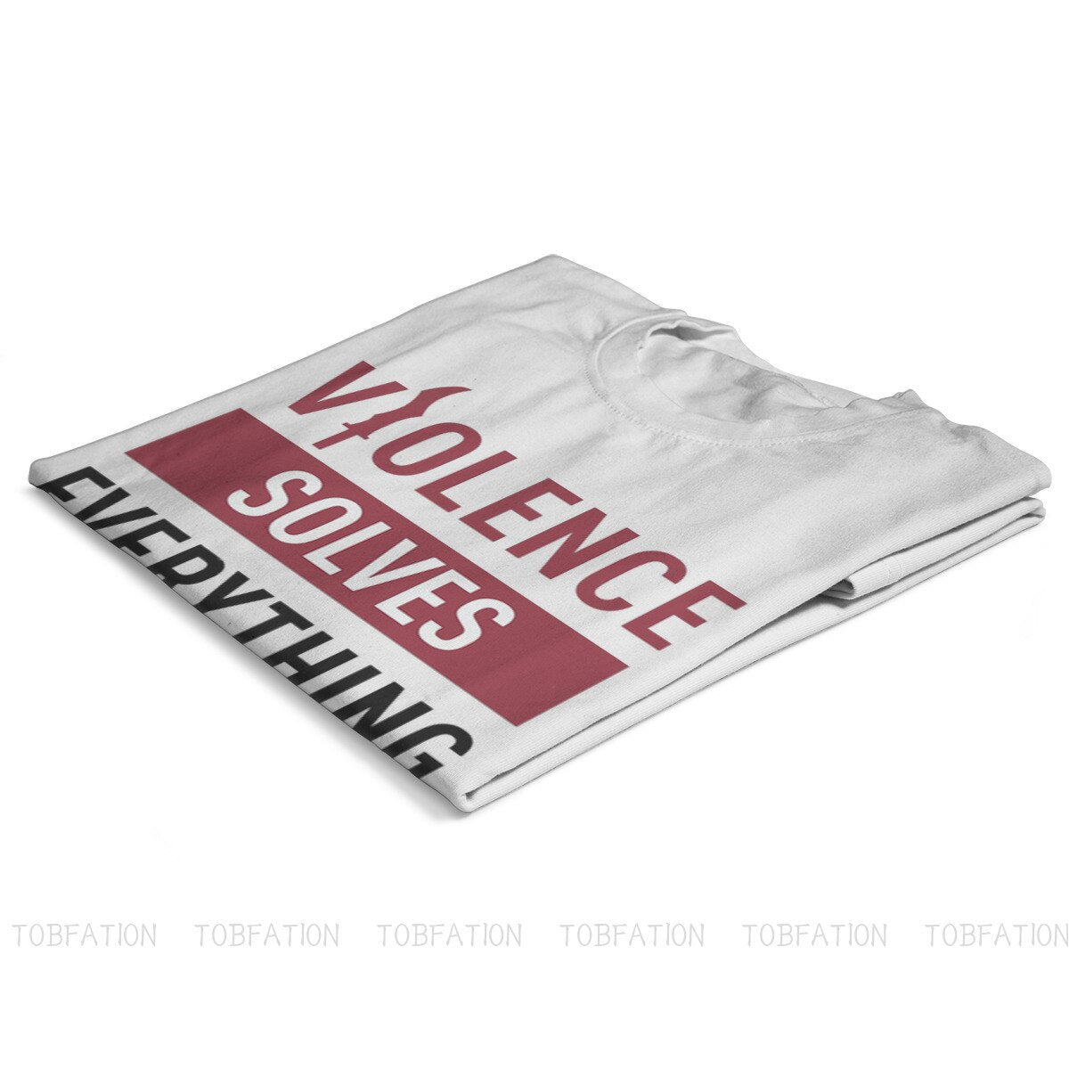 Violence Solves Everything  T Shirt - League of Legends Fan Store