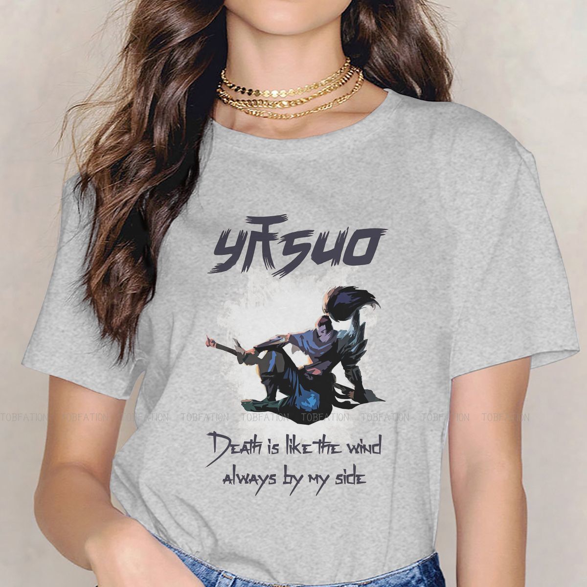 Yasuo TShirt  Pure Cotton - League of Legends Fan Store