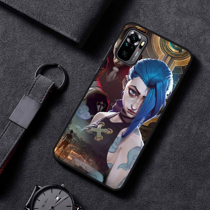 Collection 1 Arcane jinx Phone Case For Huawei P40 P20 P30 Mate 40 20 10 Lite Pro Nova 5t P Smart 2019 - League of Legends Fan Store