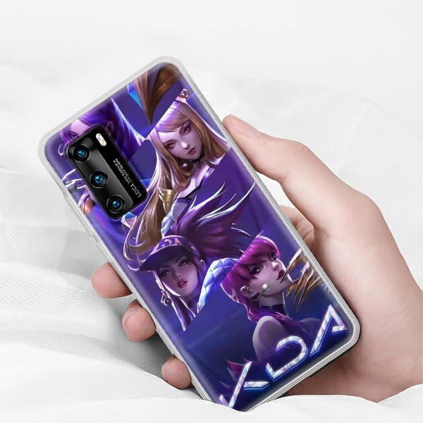 Collection 1 League Legends LOL Kda Hero Case for Huawei P30 P40 Lite P20 Pro P Smart S Z Plus 2019 Mate 20 Clear Soft Mobile Phone Cover - League of Legends Fan Store