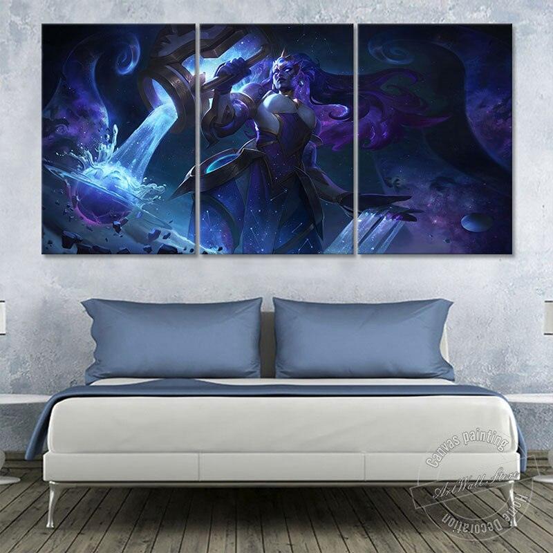 "Cosmic Invoker" "The Kraken Priestess" Illaoi Poster - Canvas Painting - League of Legends Fan Store